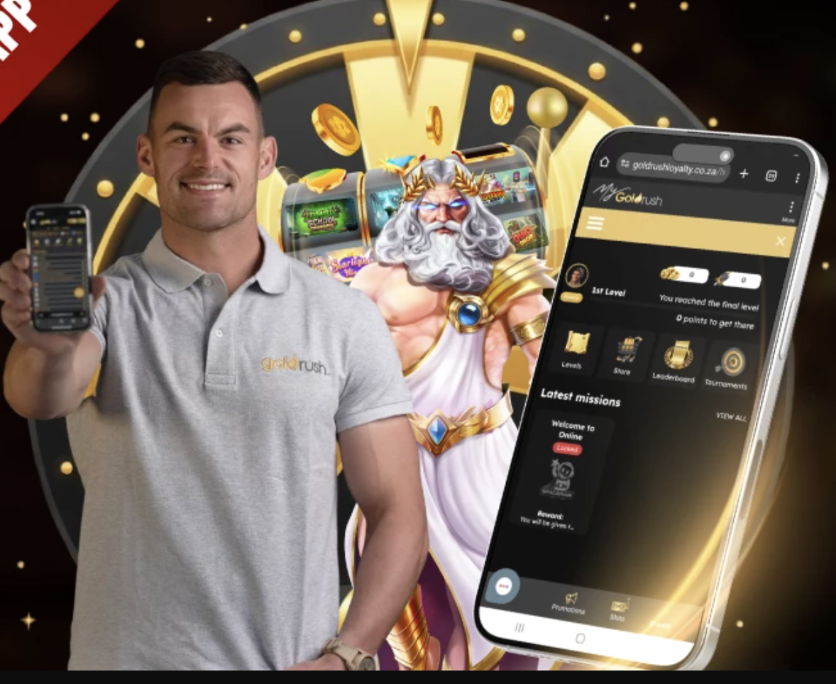 Mobile Version of Gold Rush Casino